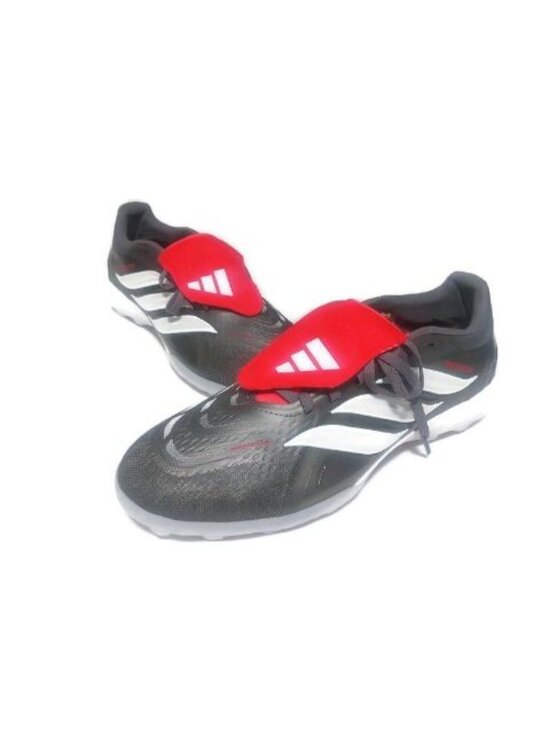 Adidas Predator Pro FT TF Mens 10 Soccer Cleats Artificial Turf Iron Metallic main image 8